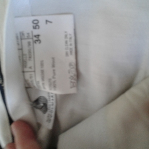 Bundle of 4  Mens Name Brand Dress Pants. 4 diff colors, all with bottom cuffs. - Picture 12 of 16